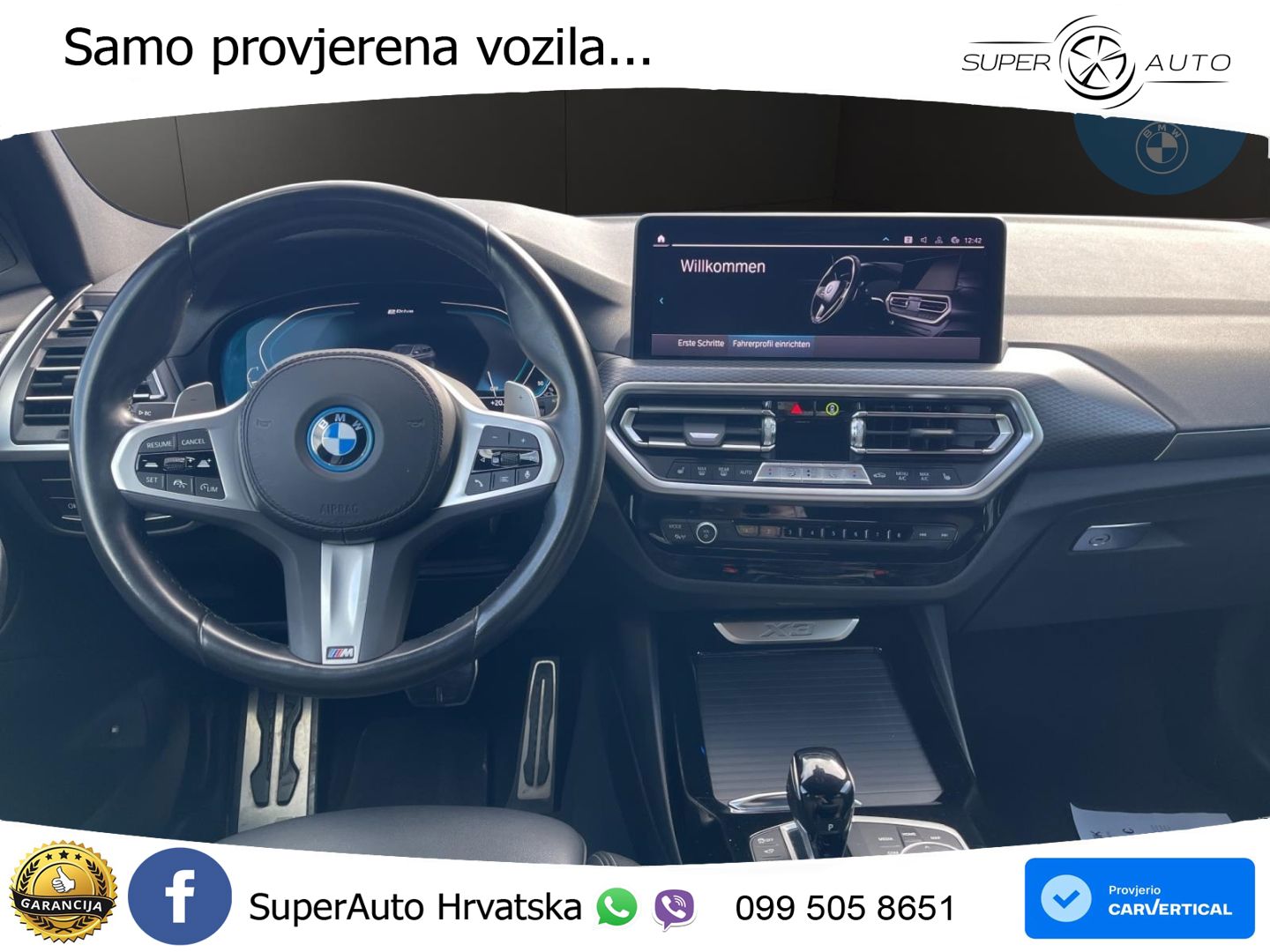 BMW X3 30e xDrive Steptronic M Sport LED+GR SJED+ACC