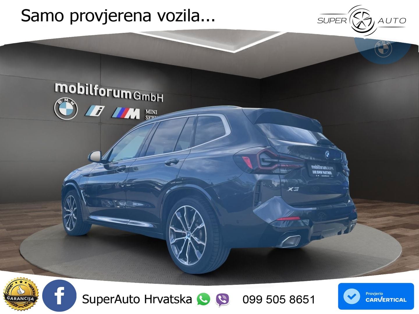 BMW X3 30e xDrive Steptronic M Sport LED+GR SJED+ACC