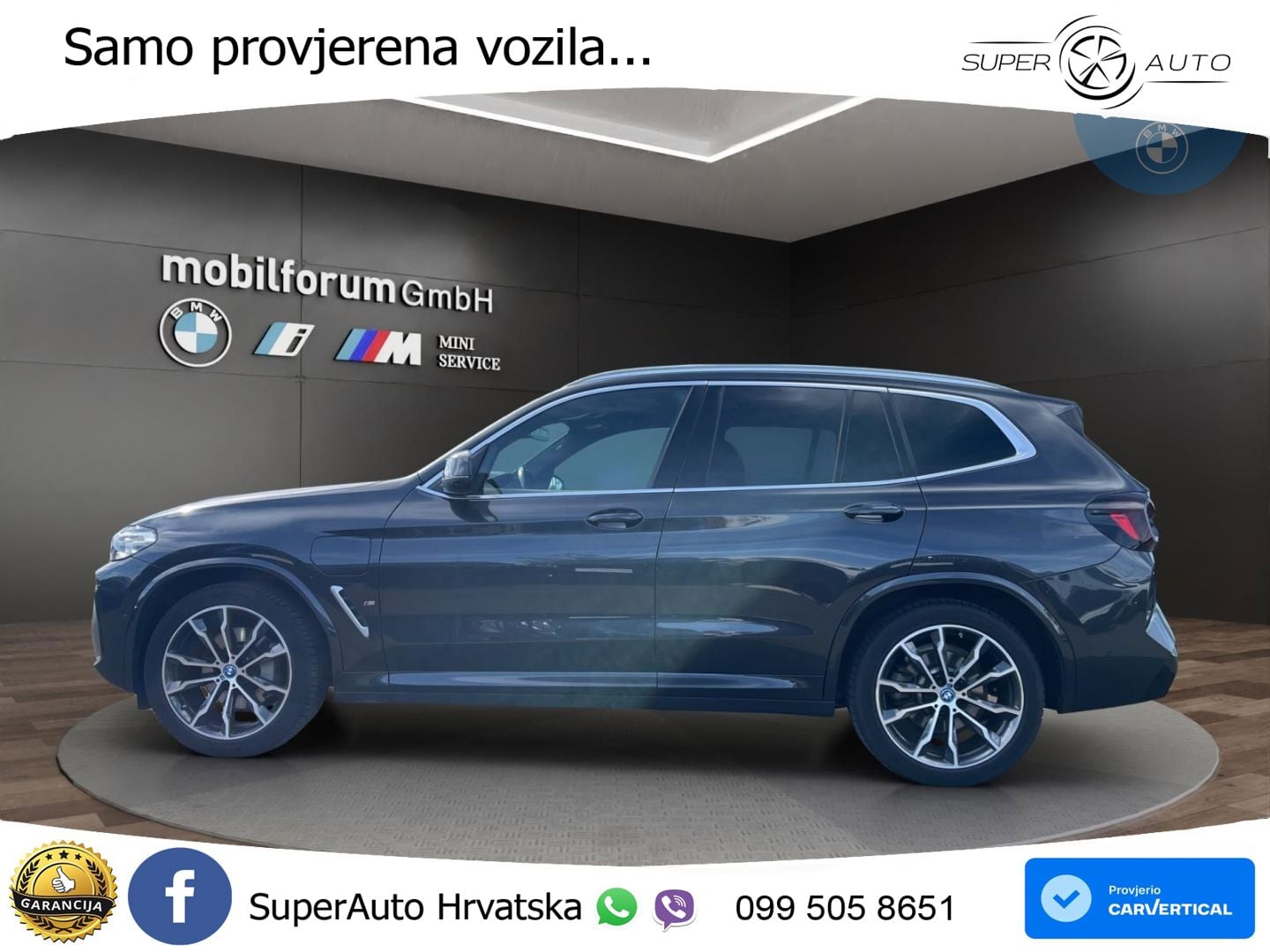 BMW X3 30e xDrive Steptronic M Sport LED+GR SJED+ACC
