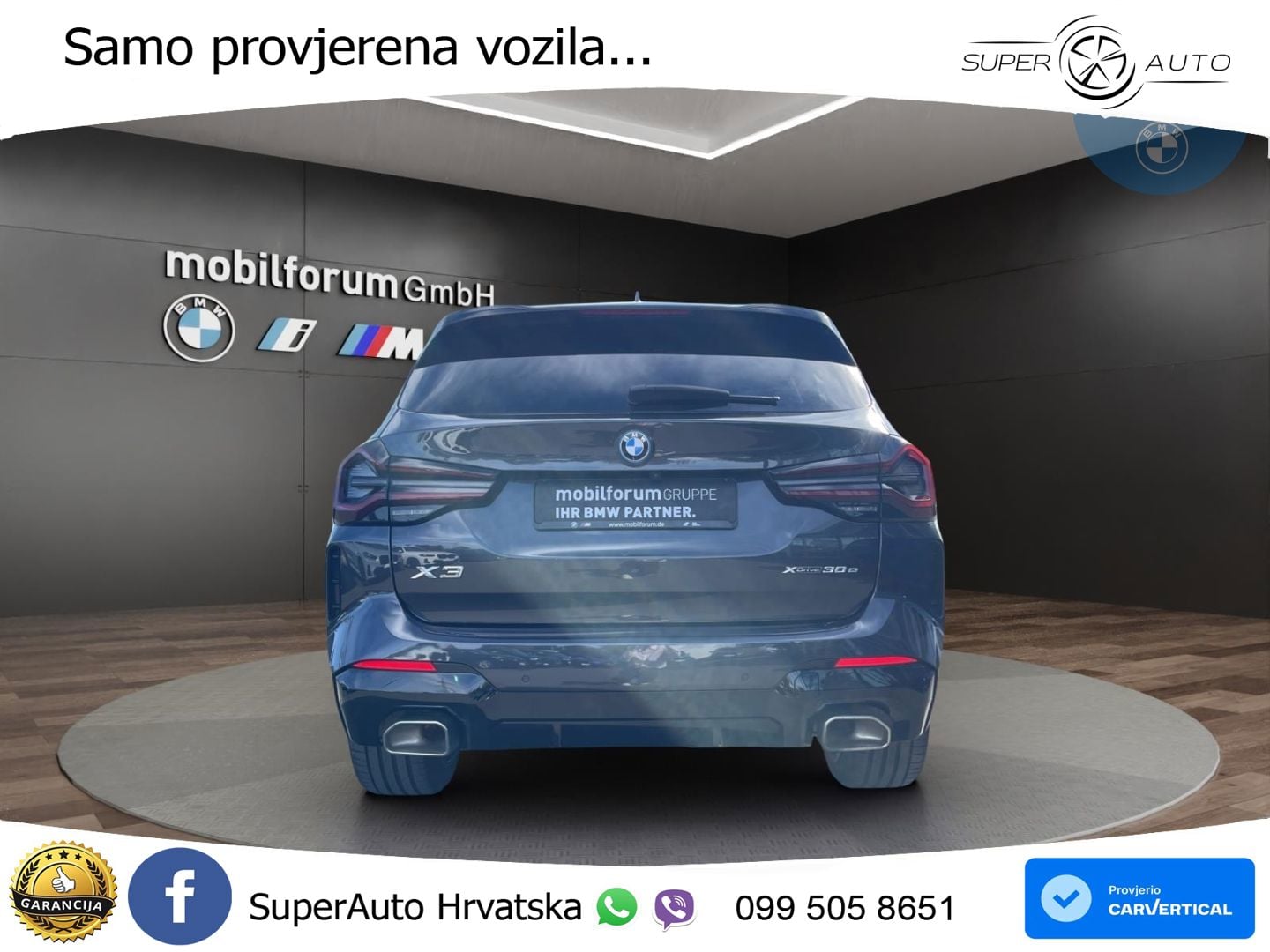 BMW X3 30e xDrive Steptronic M Sport LED+GR SJED+ACC