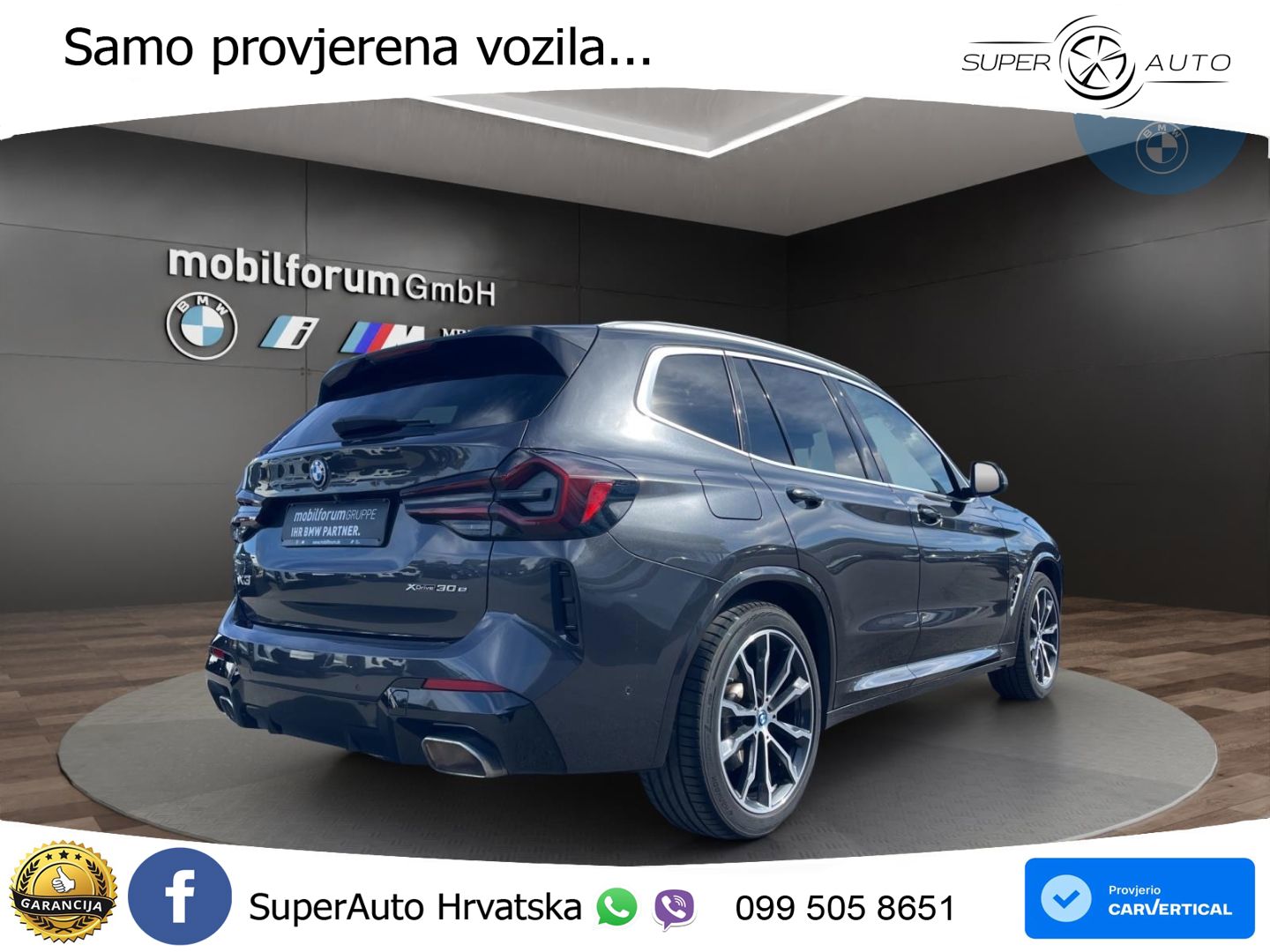 BMW X3 30e xDrive Steptronic M Sport LED+GR SJED+ACC