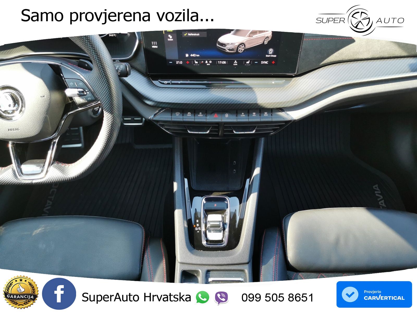 Škoda Octavia Combi RS 2.0 TDI (200 KS) DSG LED+GR SJED+ACC
