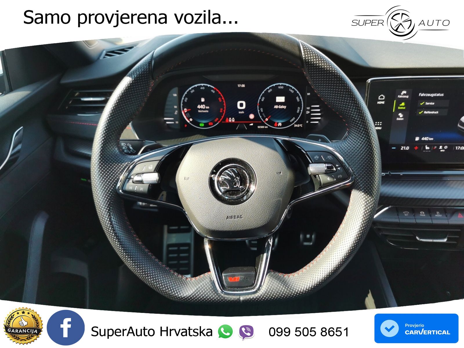 Škoda Octavia Combi RS 2.0 TDI (200 KS) DSG LED+GR SJED+ACC