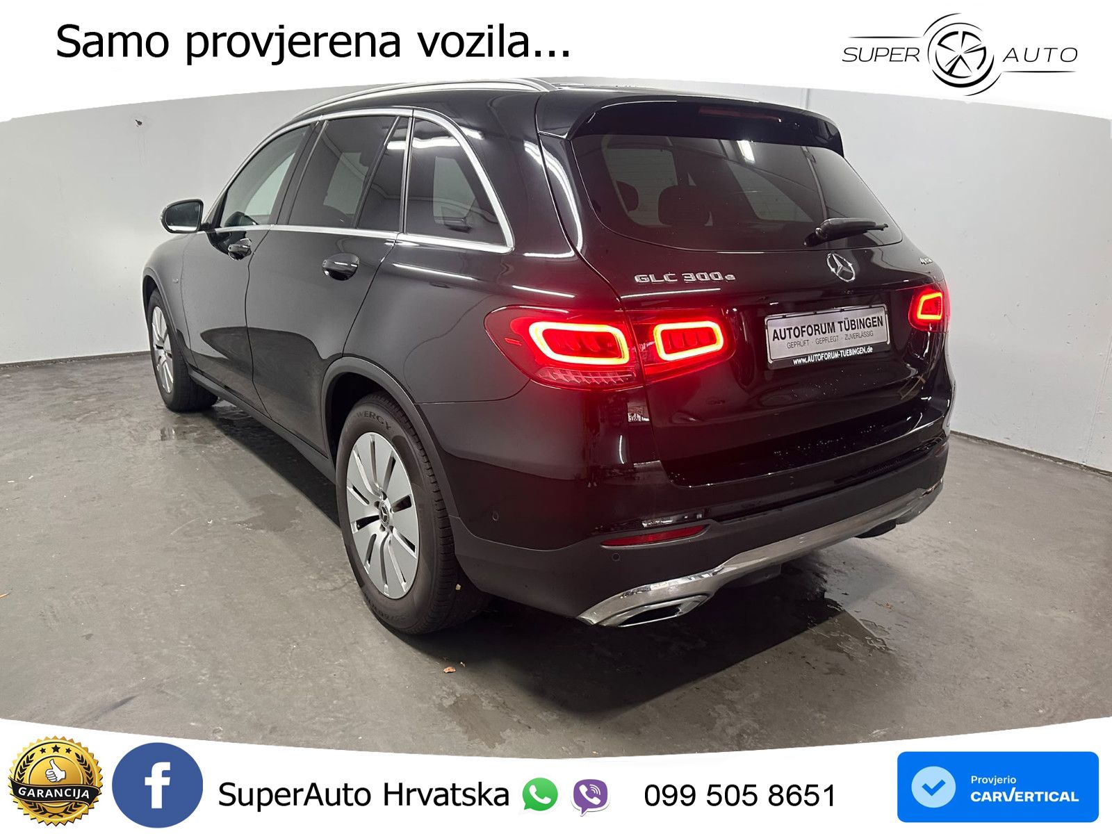 Mercedes GLC 300e (320 KS) 4MATIC 9G-TRONIC ZRAČNI+ACC+GR SJED+KAM+PANO