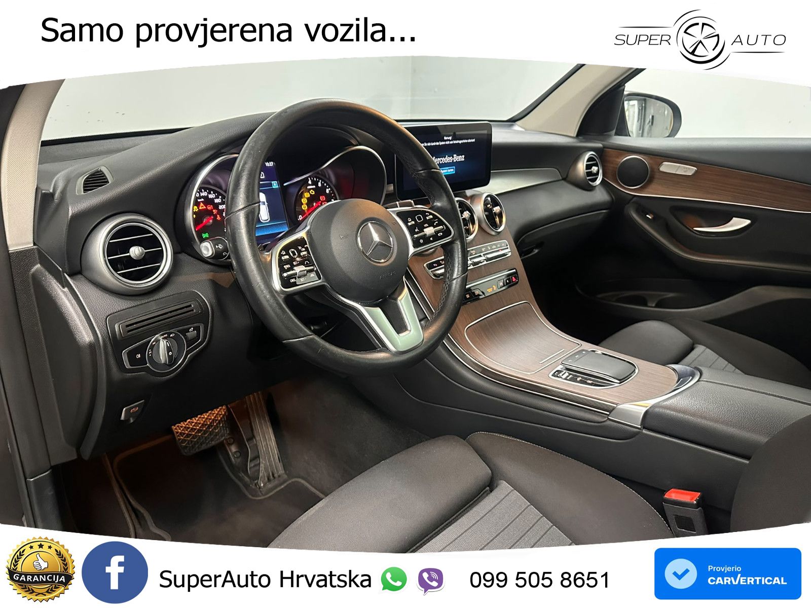 Mercedes GLC 300e (320 KS) 4MATIC 9G-TRONIC ZRAČNI+ACC+GR SJED+KAM+PANO