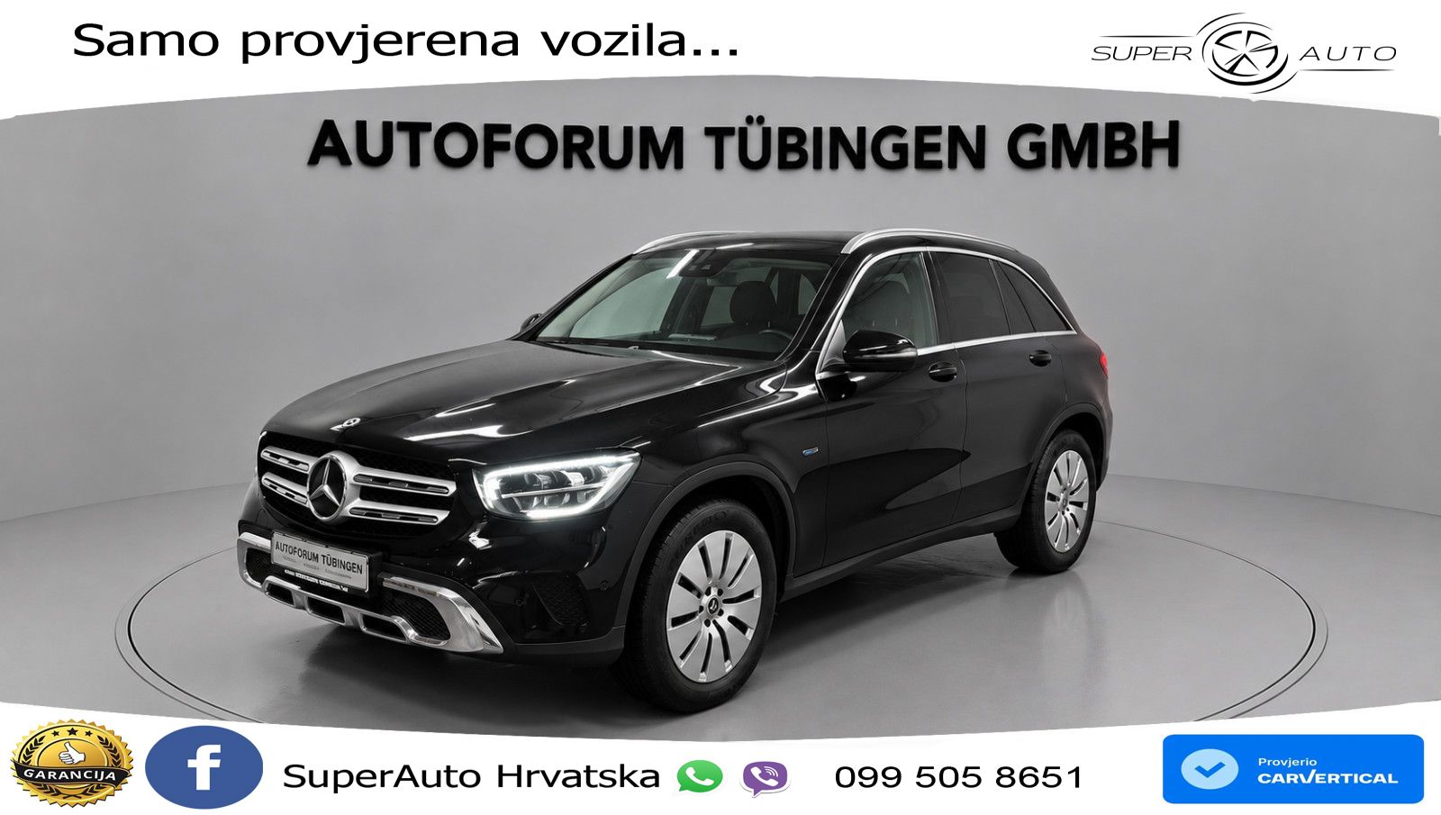 Mercedes GLC 300e (320 KS) 4MATIC 9G-TRONIC ZRAČNI+ACC+GR SJED+KAM+PANO