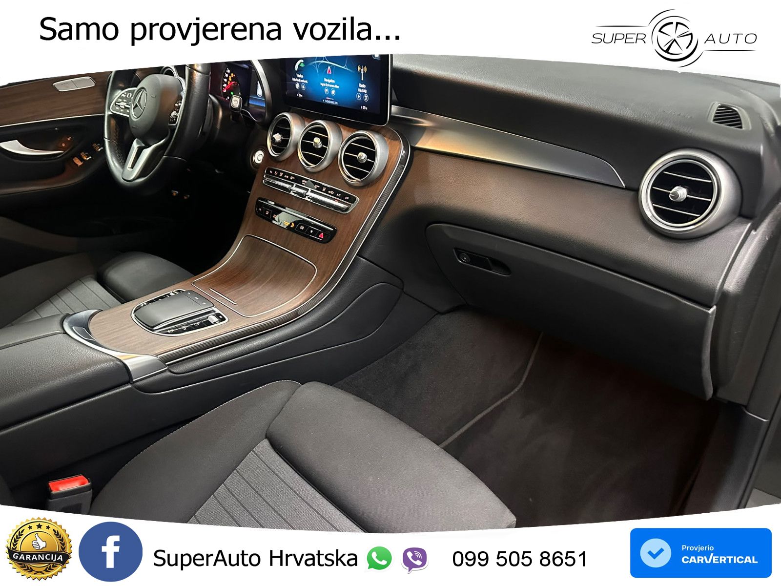 Mercedes GLC 300e (320 KS) 4MATIC 9G-TRONIC ZRAČNI+ACC+GR SJED+KAM+PANO