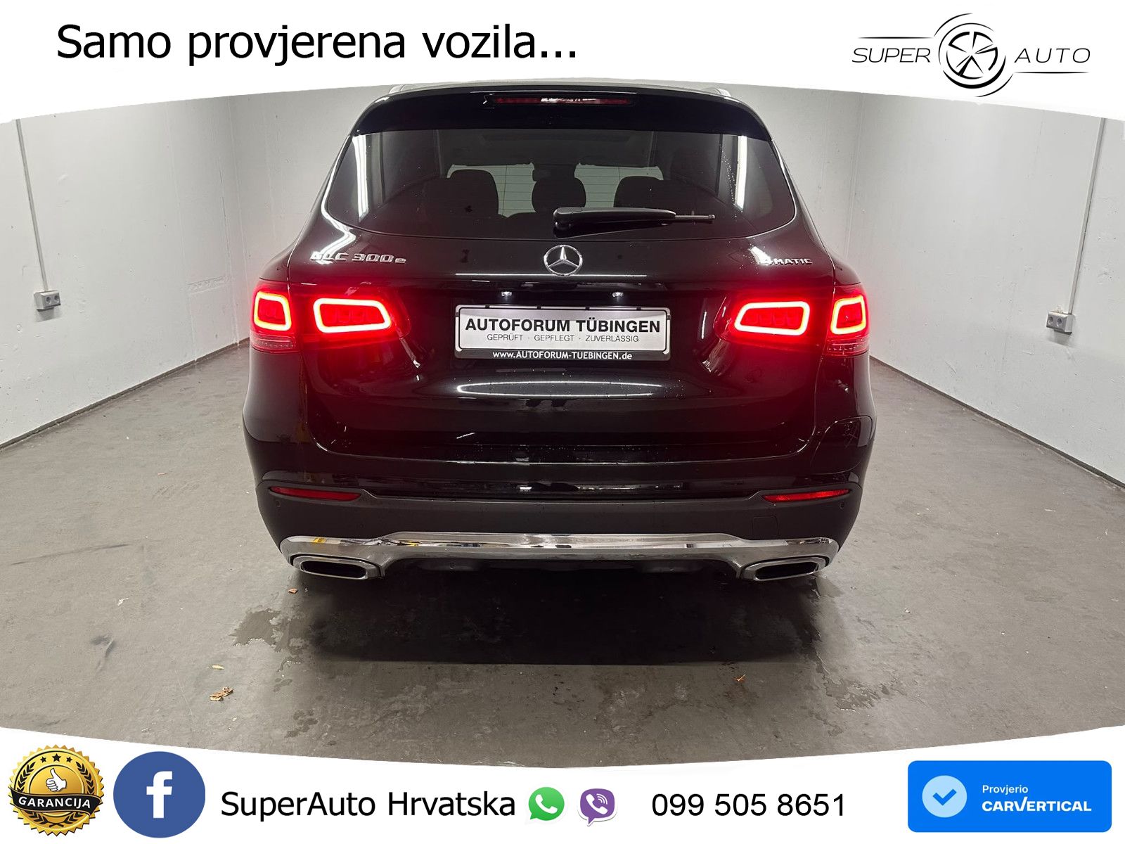 Mercedes GLC 300e (320 KS) 4MATIC 9G-TRONIC ZRAČNI+ACC+GR SJED+KAM+PANO