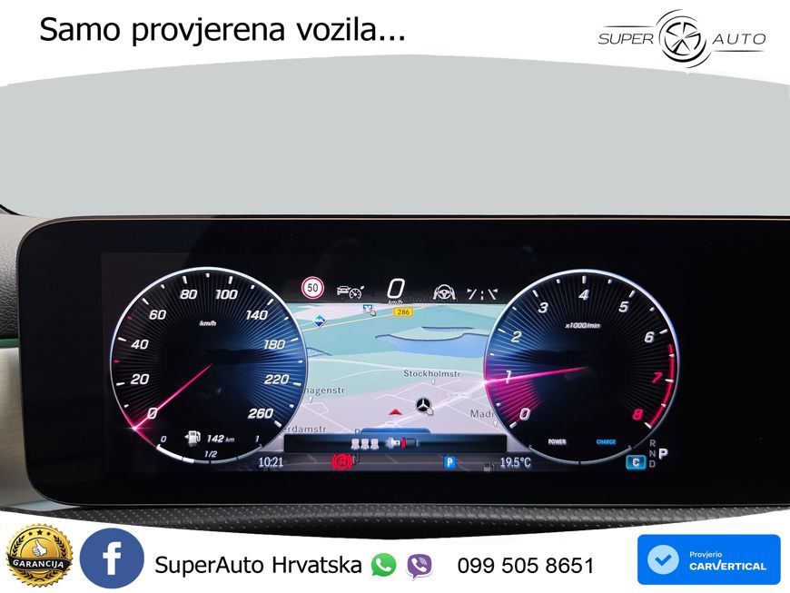 Mercedes-Benz A 180 7G-DCT AMG LED+GR SJED+ACC