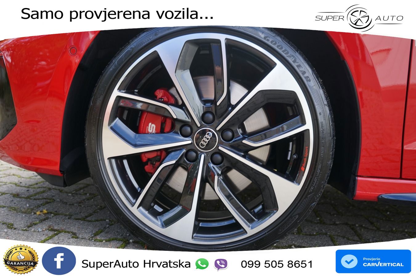Audi S3 Limuzina 2.0 TFSI (310 KS) quattro S tronic MATRIX+GR SJED+KAM