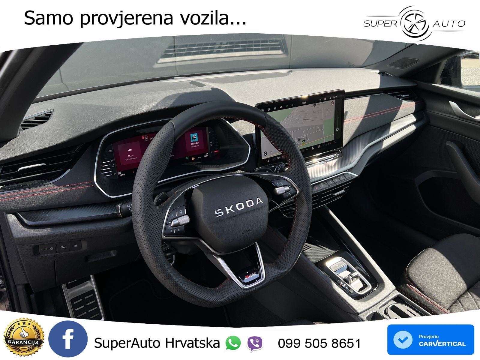 Škoda Octavia Combi RS 2.0 TSI (265 KS) DSG MATRIX+GR SJED+KAM