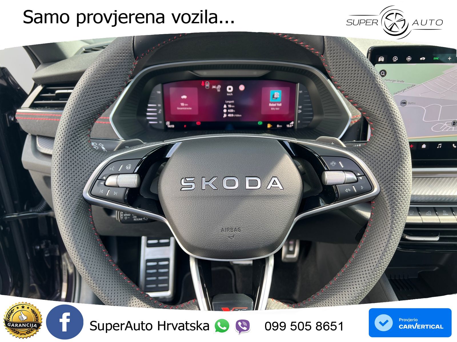 Škoda Octavia Combi RS 2.0 TSI (265 KS) DSG MATRIX+GR SJED+KAM