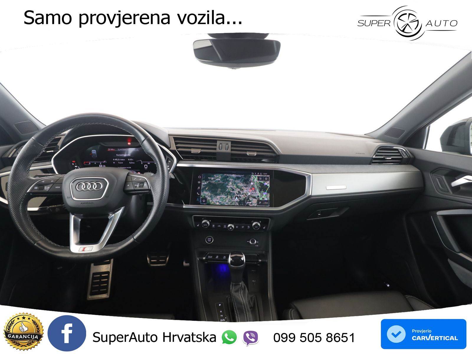 Audi Q3 II Sportback 40 TFSI (190 KS) quattro S tronic S line MATRIX+GR SJED+KAM