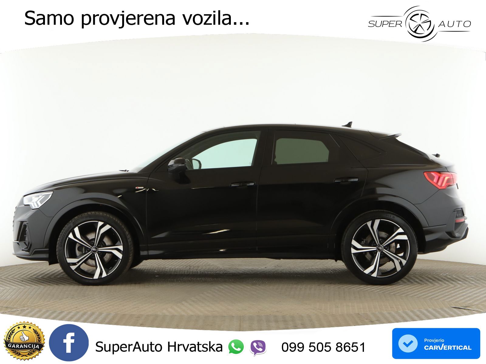 Audi Q3 II Sportback 40 TFSI (190 KS) quattro S tronic S line MATRIX+GR SJED+KAM