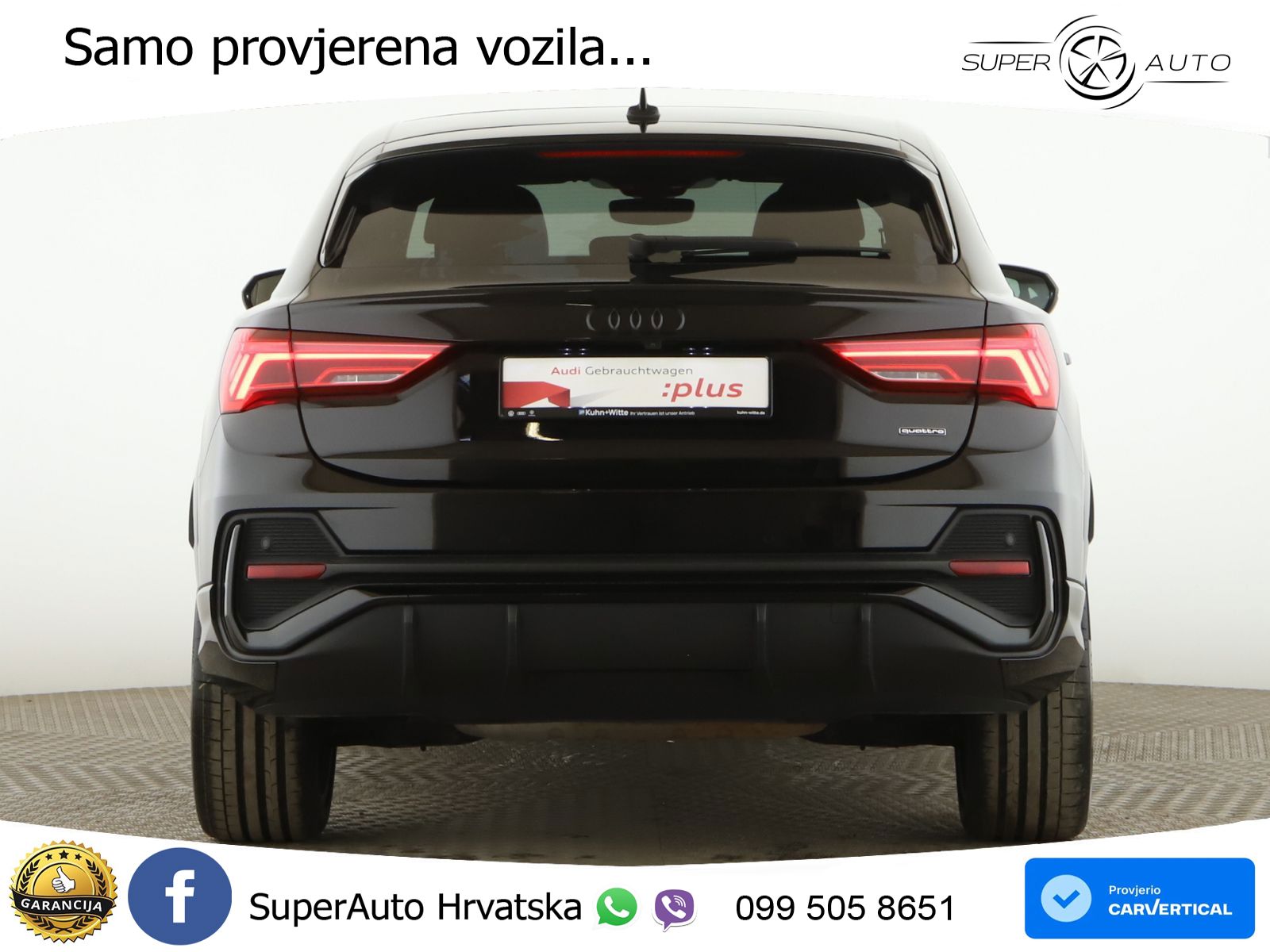 Audi Q3 II Sportback 40 TFSI (190 KS) quattro S tronic S line MATRIX+GR SJED+KAM