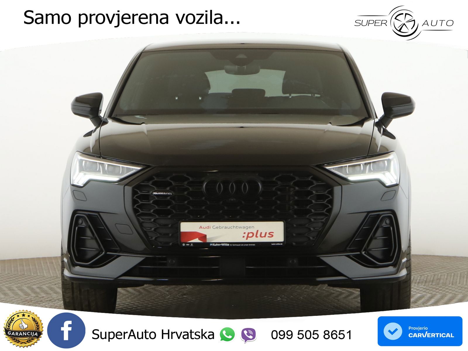 Audi Q3 II Sportback 40 TFSI (190 KS) quattro S tronic S line MATRIX+GR SJED+KAM