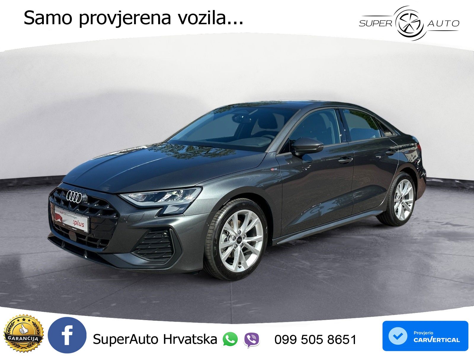 Audi A3 Limuzina 30 TFSI (116 KS) S line LED+GR SJED+ACC