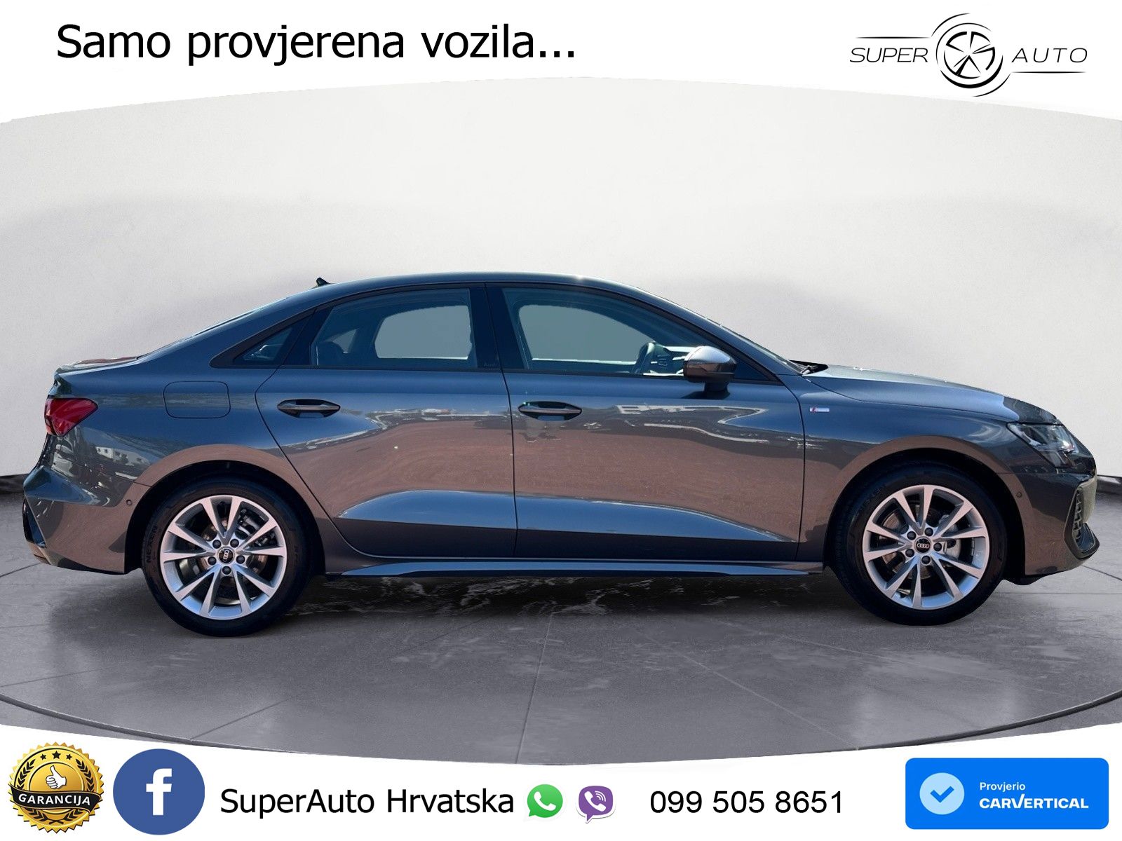 Audi A3 Limuzina 30 TFSI (116 KS) S line LED+GR SJED+ACC