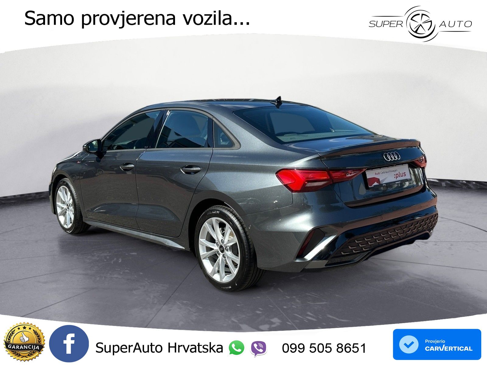 Audi A3 Limuzina 30 TFSI (116 KS) S line LED+GR SJED+ACC