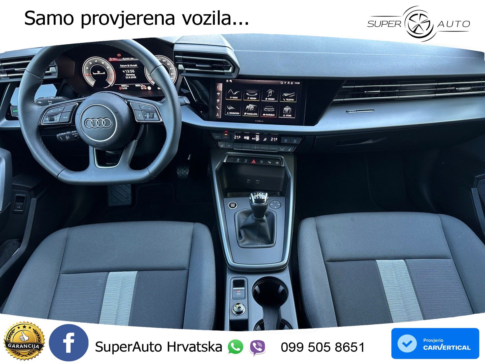 Audi A3 Limuzina 30 TFSI (116 KS) S line LED+GR SJED+ACC