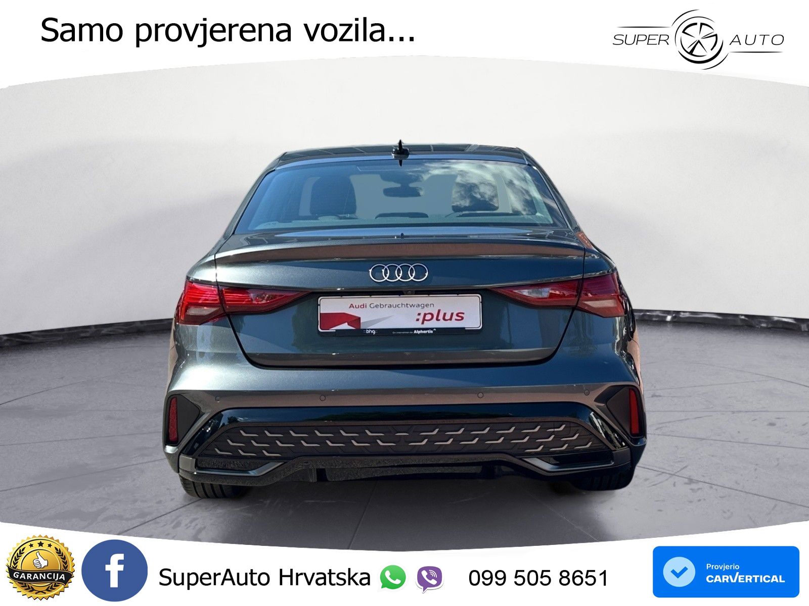 Audi A3 Limuzina 30 TFSI (116 KS) S line LED+GR SJED+ACC
