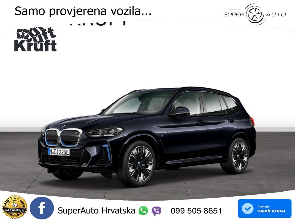 BMW iX3 80 kWh (286 KS) ACC+HEAD+GR SJED+360+PANO