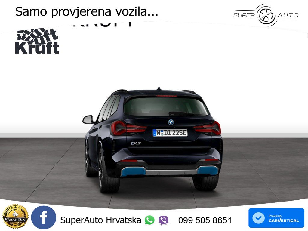 BMW iX3 80 kWh (286 KS) ACC+HEAD+GR SJED+360+PANO