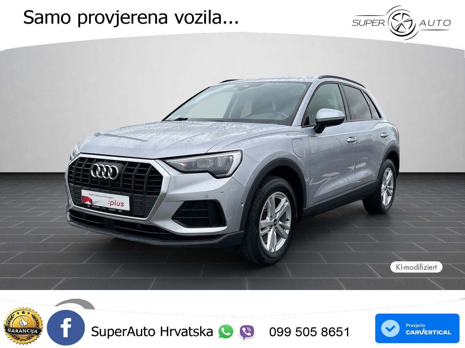 Audi Q3 45 TFSIe (245 KS) S tronic LED+GR SJED+ACC