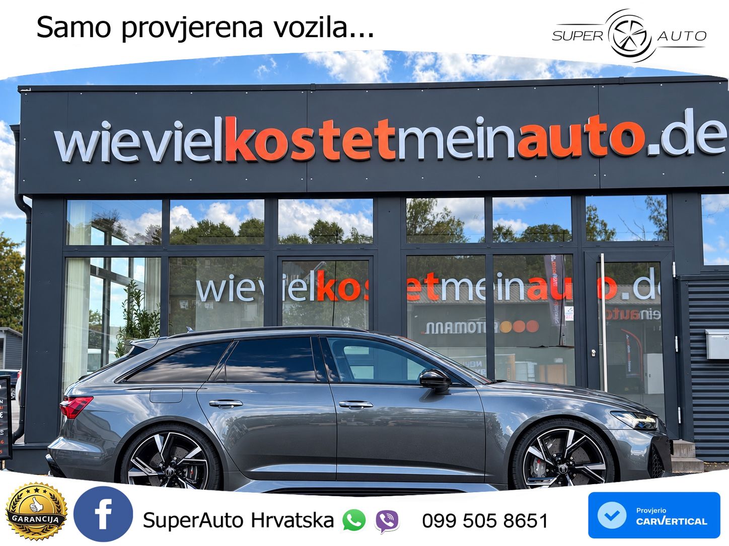Audi RS6 Avant 4.0 TFSI V8 (600 KS) quattro Tiptronic LED+GR SJED+ACC
