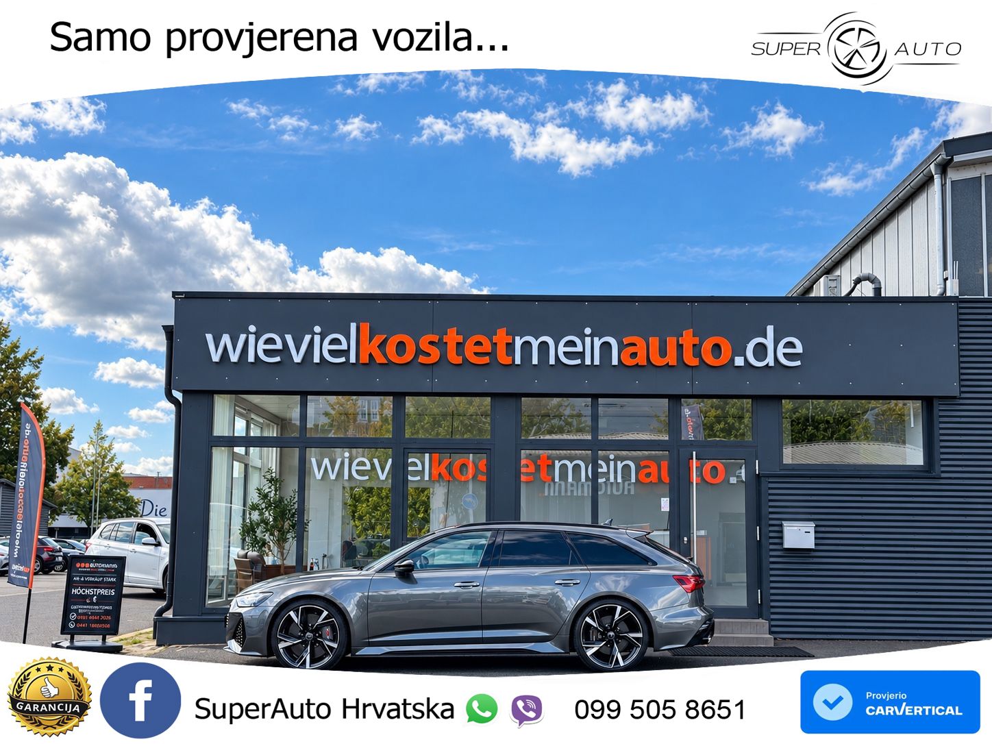 Audi RS6 Avant 4.0 TFSI V8 (600 KS) quattro Tiptronic LED+GR SJED+ACC