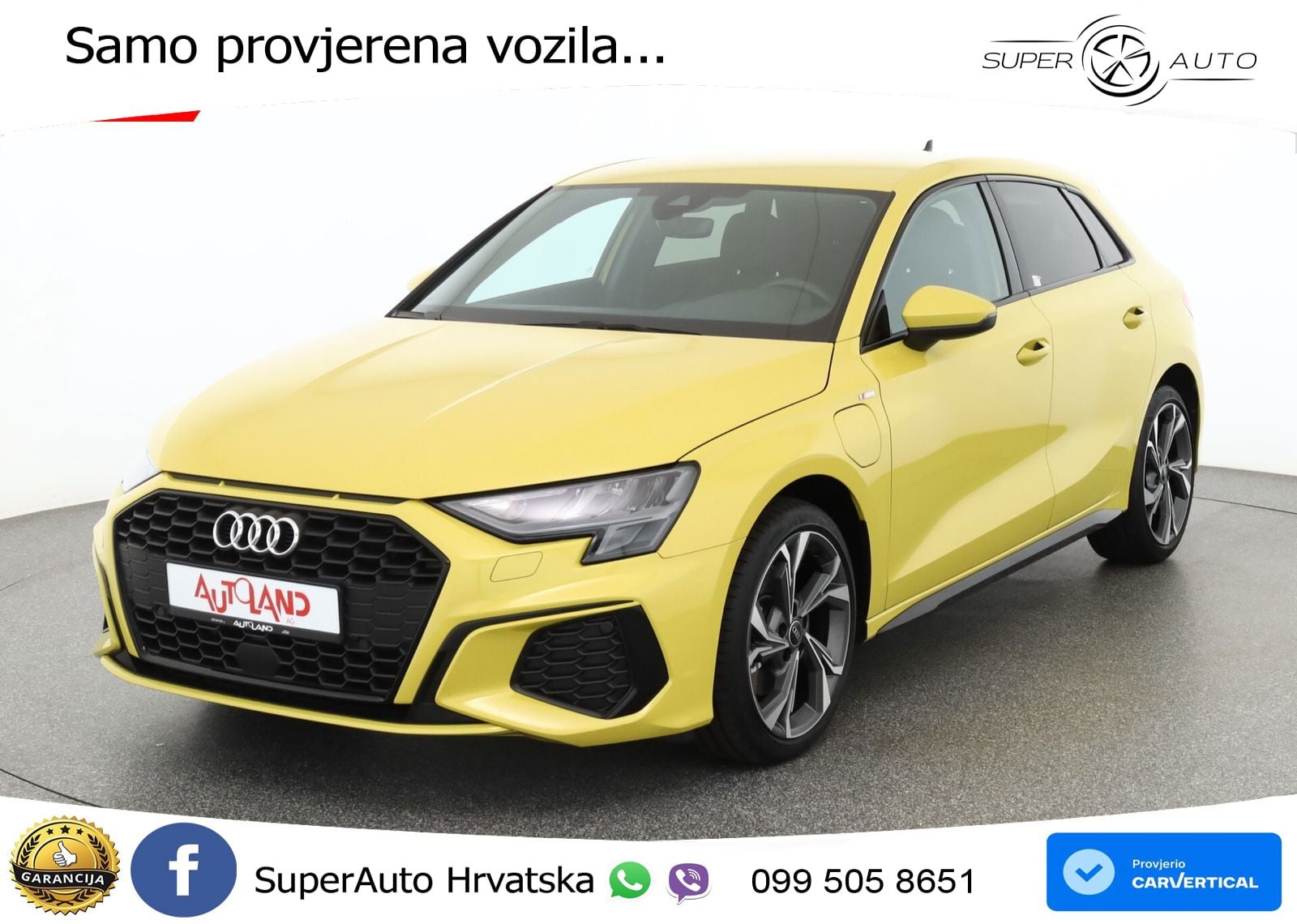 Audi A3 40 TFSIe (204 KS) S tronic S line