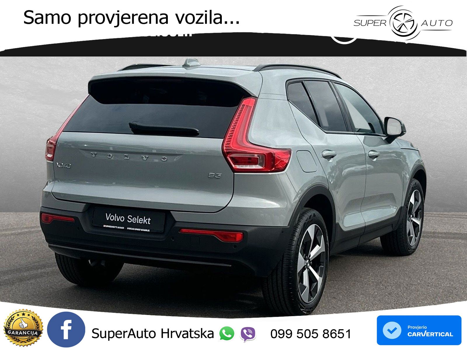 Volvo XC40 2.0 B3 163 KS Automatic LED+GR SJED+ACC