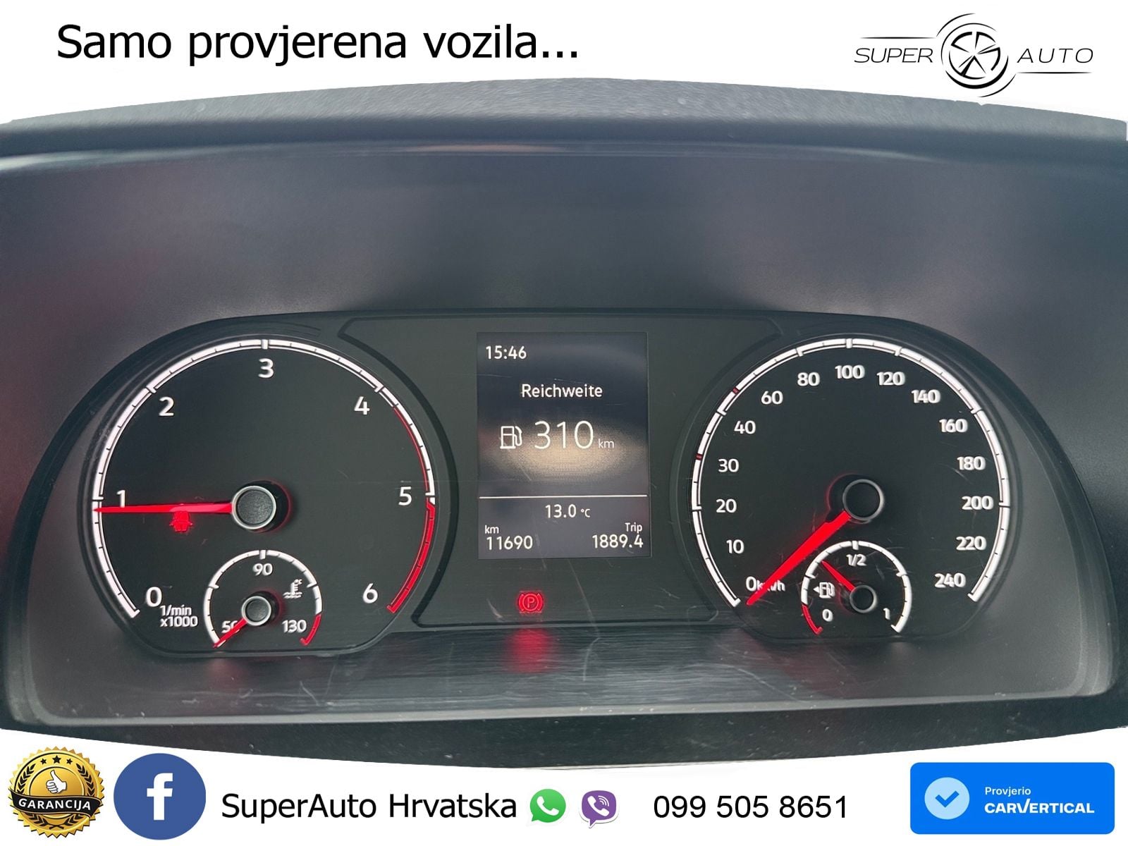 Volkswagen Caddy 2.0 TDI Cargo 75 KS