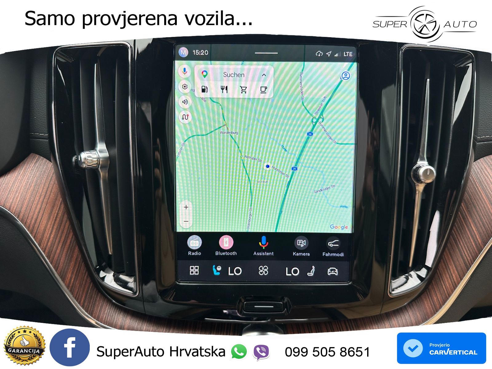 Volvo XC60 B5 Benzin AWD Geartronic ACC+HEAD+4xGR SJED+360+PANO