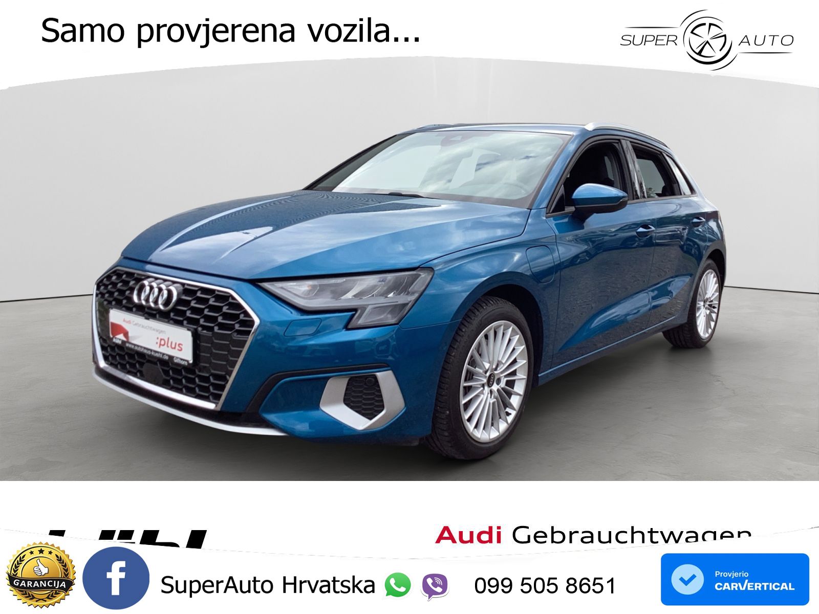 Audi A3 40 TFSIe (204 KS) S tronic advanced LED+GR SJED+ACC
