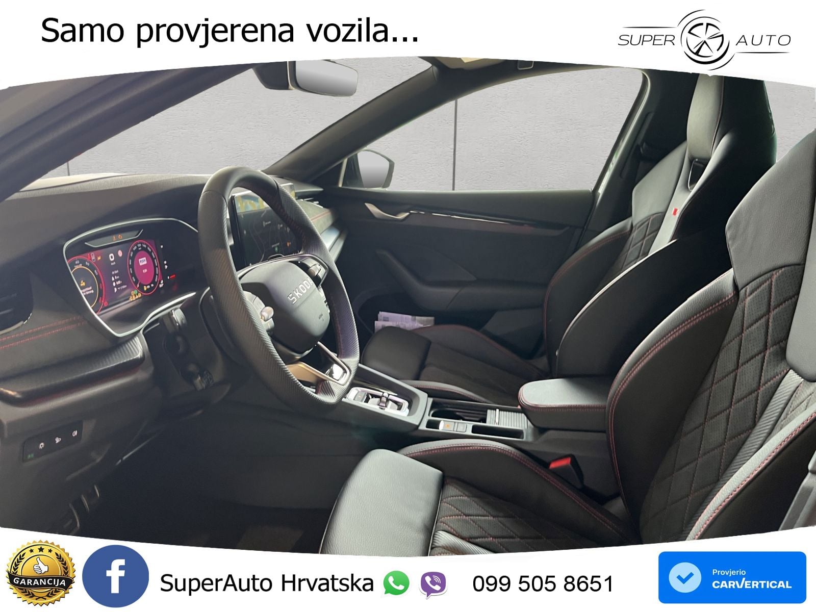 Škoda Octavia Combi RS 2.0 TSI (265 KS) DSG LED+GR SJED+ACC