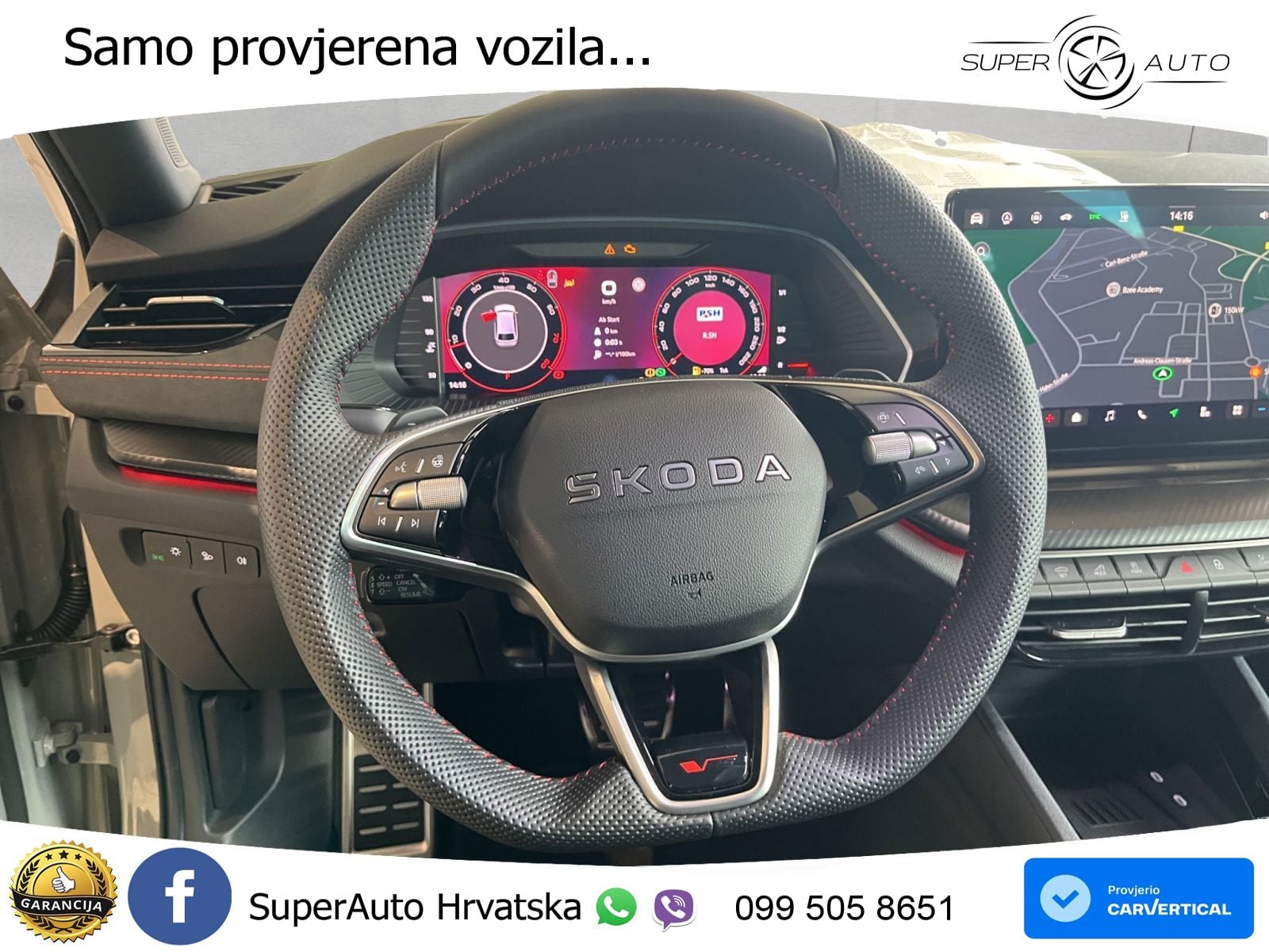 Škoda Octavia Combi RS 2.0 TSI (265 KS) DSG LED+GR SJED+ACC