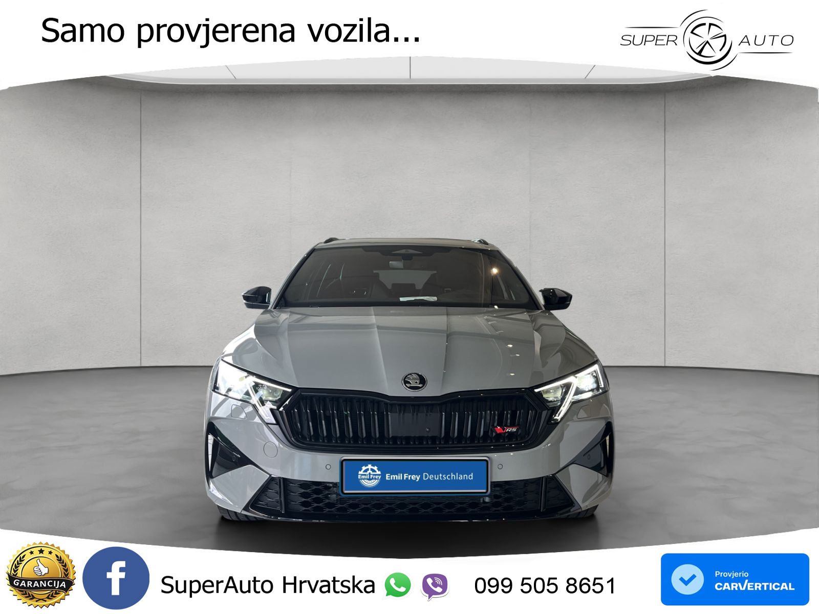 Škoda Octavia Combi RS 2.0 TSI (265 KS) DSG LED+GR SJED+ACC