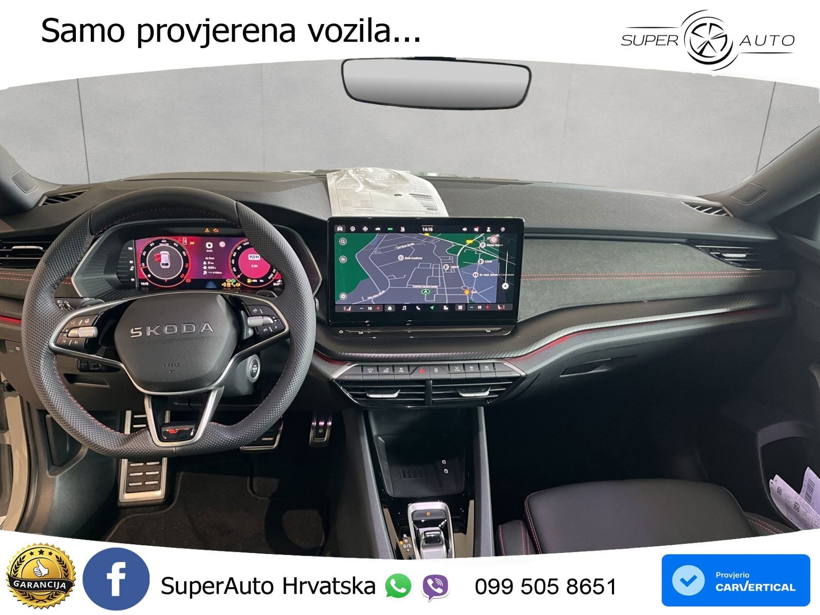Škoda Octavia Combi RS 2.0 TSI (265 KS) DSG LED+GR SJED+ACC