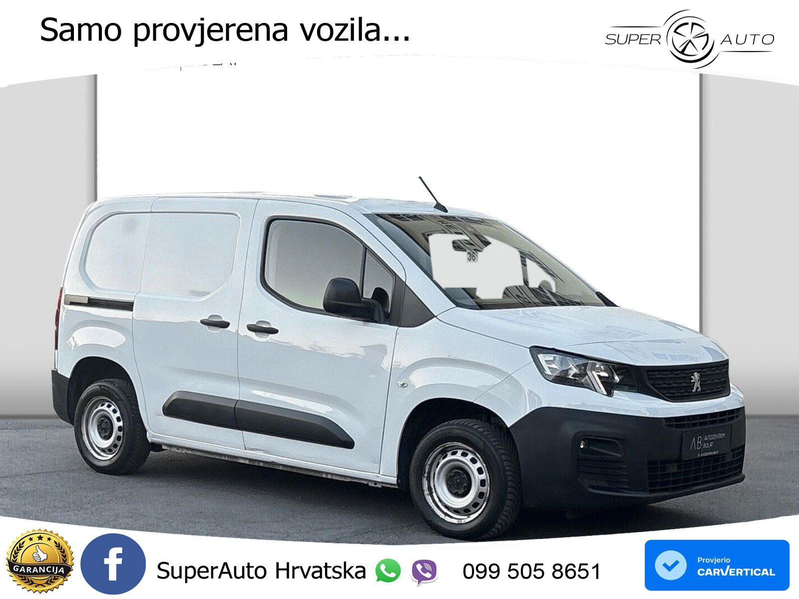 Peugeot Partner Premium L1 102 KS