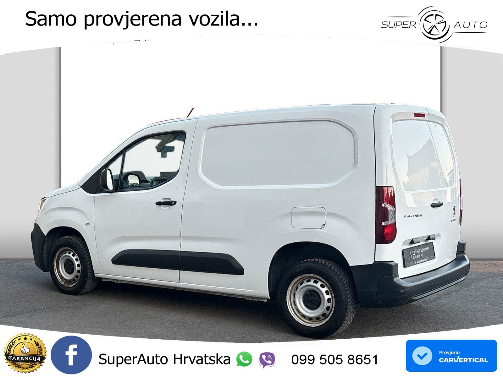 Peugeot Partner Premium L1 102 KS