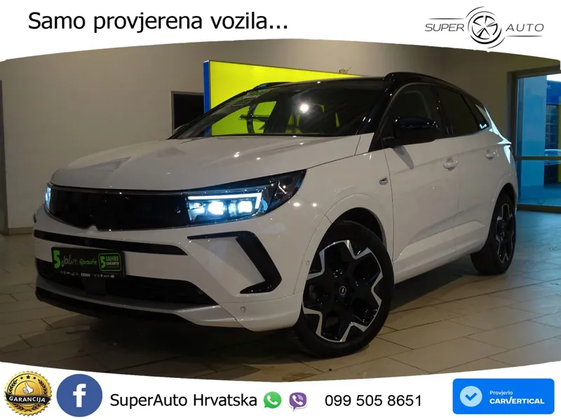 Opel Grandland 1.2i Turbo (130 KS) Automatic Ultimate LED+GR SJED+ACC