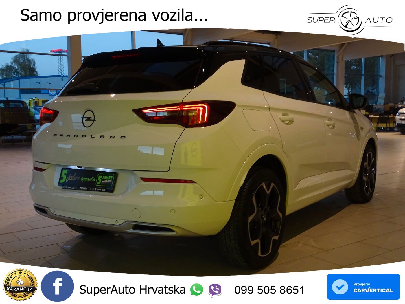 Opel Grandland 1.2i Turbo (130 KS) Automatic Ultimate LED+GR SJED+ACC