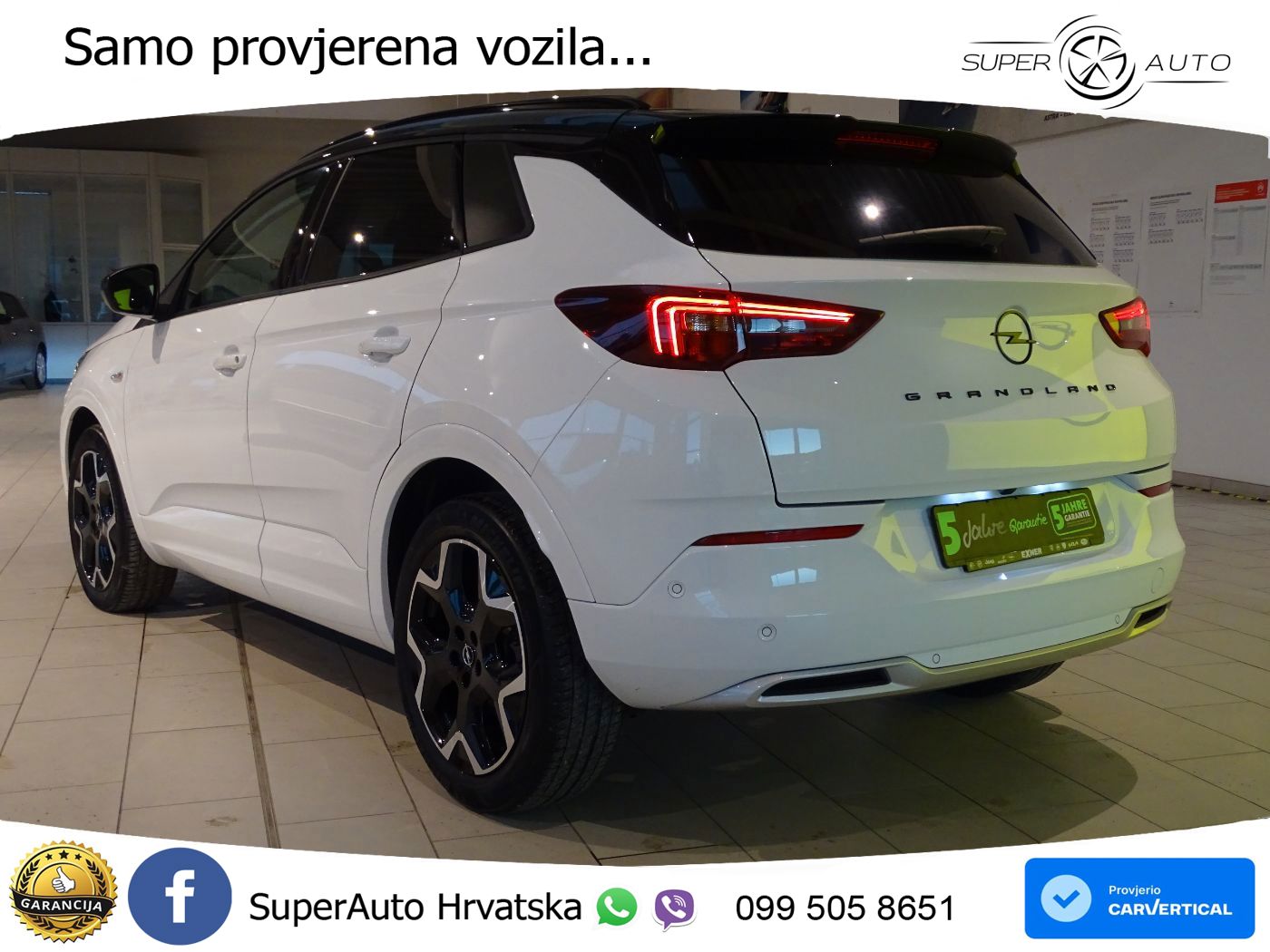 Opel Grandland 1.2i Turbo (130 KS) Automatic Ultimate LED+GR SJED+ACC