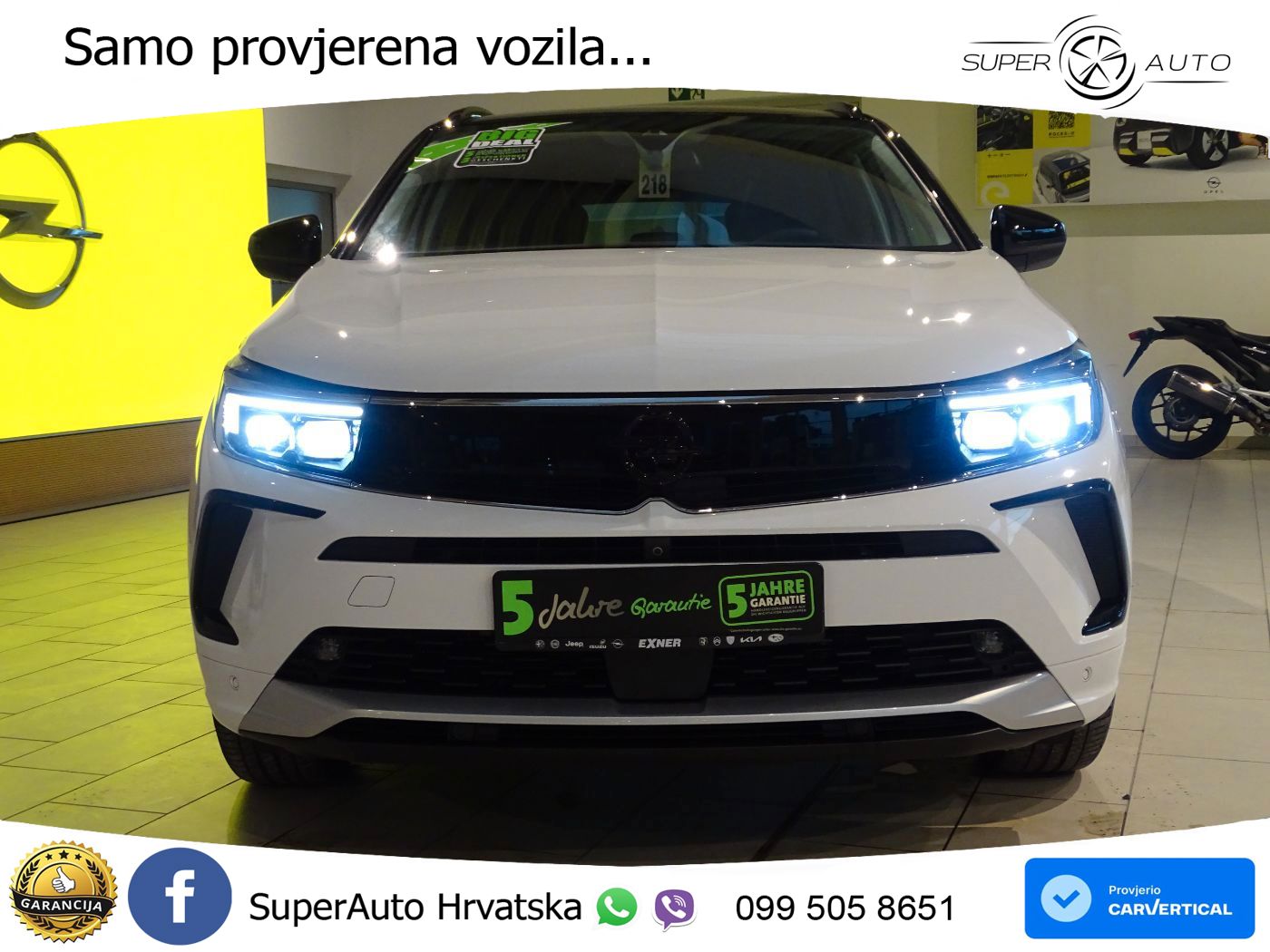 Opel Grandland 1.2i Turbo (130 KS) Automatic Ultimate LED+GR SJED+ACC