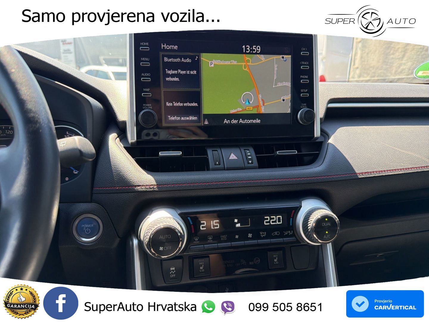 Toyota RAV4 2.5 D-4S (306 KS) Hybrid AWD-i e-CVT LED+GR SJED+ACC