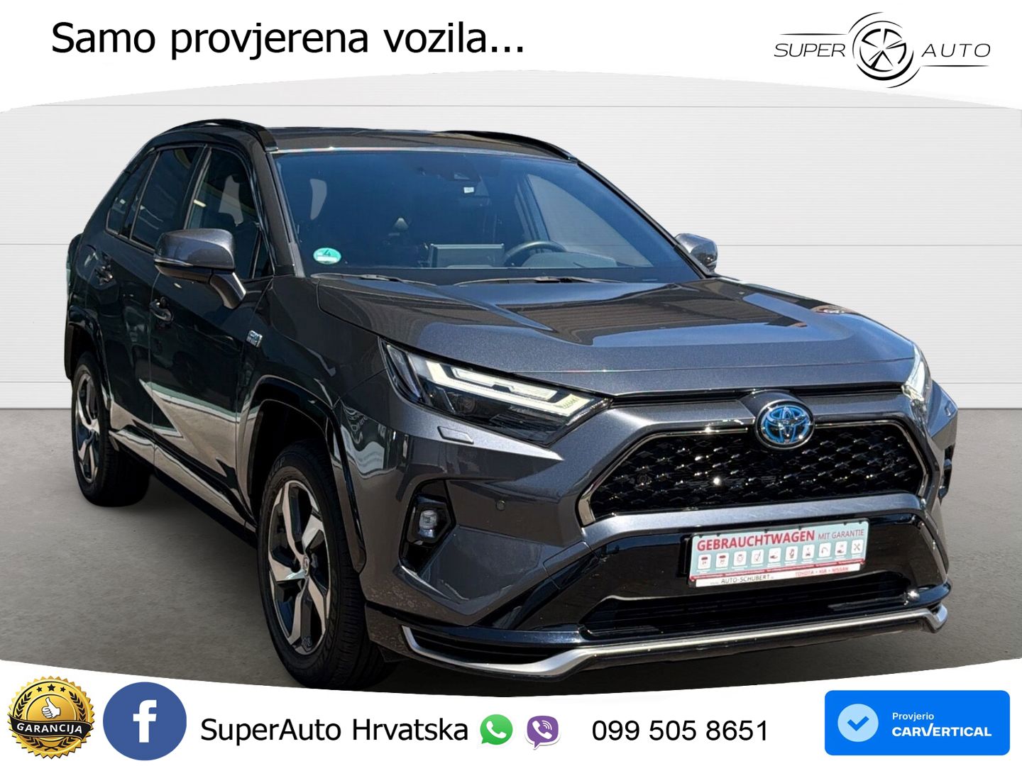 Toyota RAV4 2.5 D-4S (306 KS) Hybrid AWD-i e-CVT LED+GR SJED+ACC