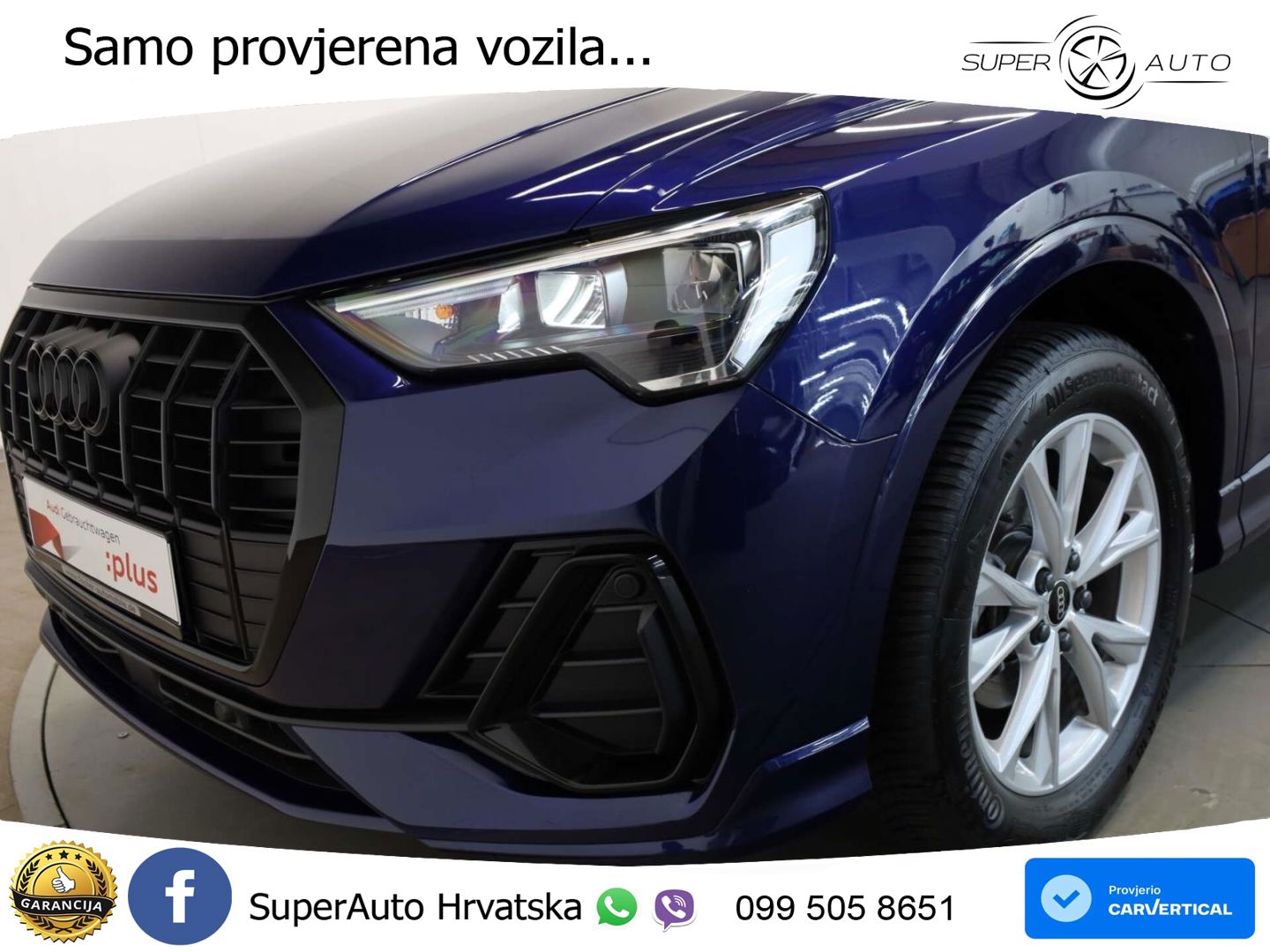 Audi Q3 35 TFSI (150 KS) S tronic S line LED+GR SJED+ACC