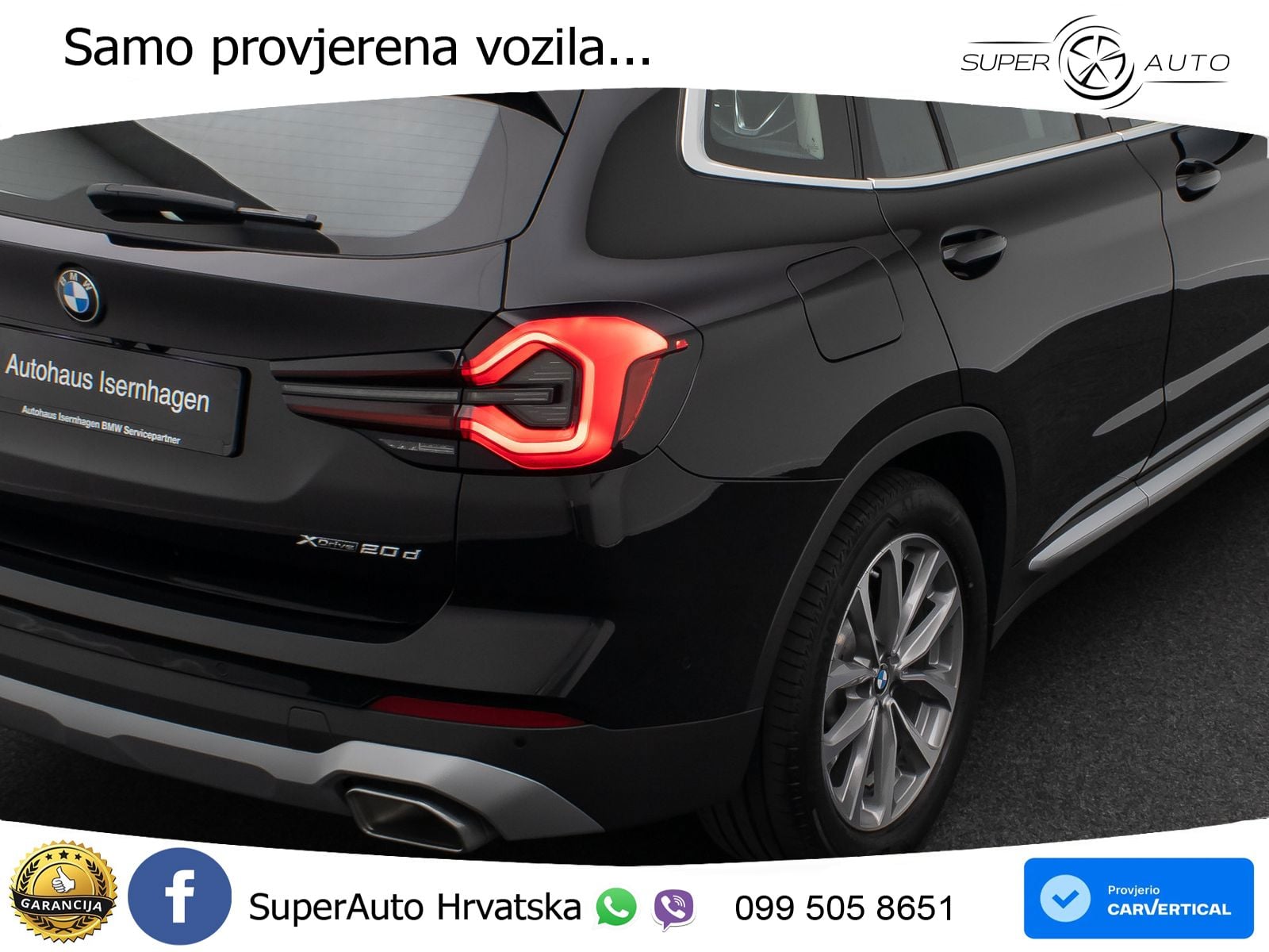BMW X3 20d xDrive Steptronic