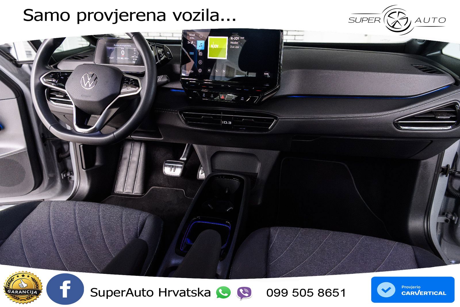 Volkswagen ID.3 Pro 62 kWh (204 KS)